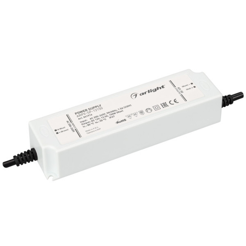 Блок питания для светодиодной ленты ARPV-SP-12150 Arlight 041916 (12V, 12.5A, 150W) 