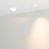 Встраиваемый светильник LTD-POLAR-TURN-R90-7W Warm3000 Arlight 032310