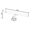 Светильник для картин ARTE Lamp Orizzone A2835AP-1WH