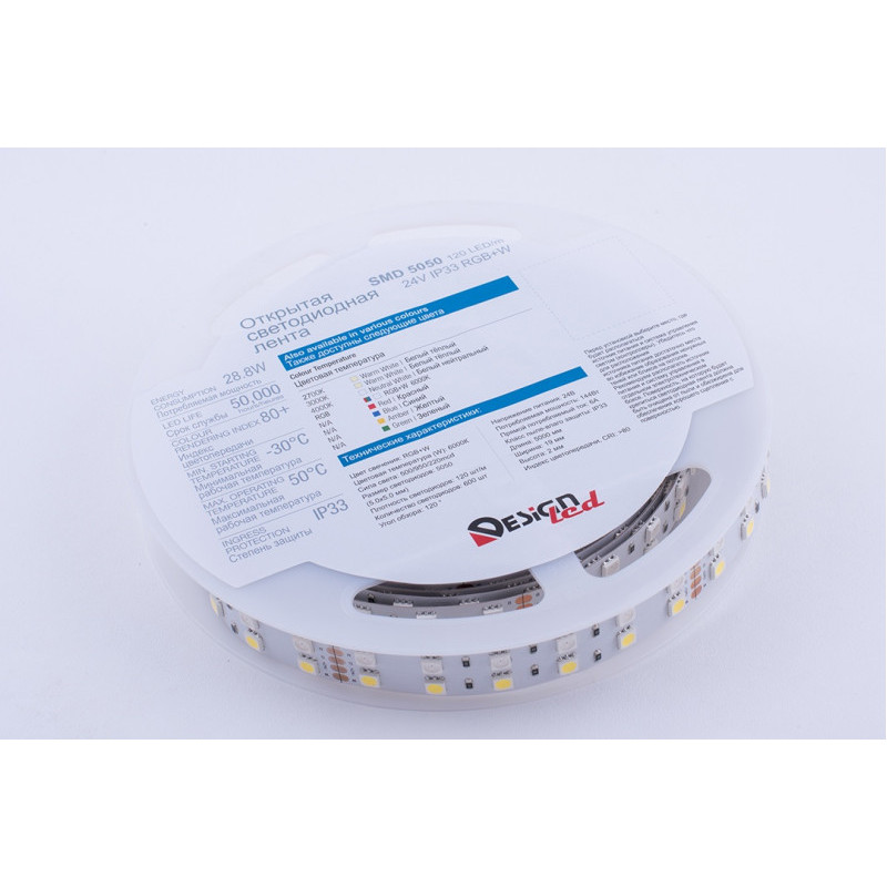 Лента DesignLed DSG5120-24-RGB+W-33