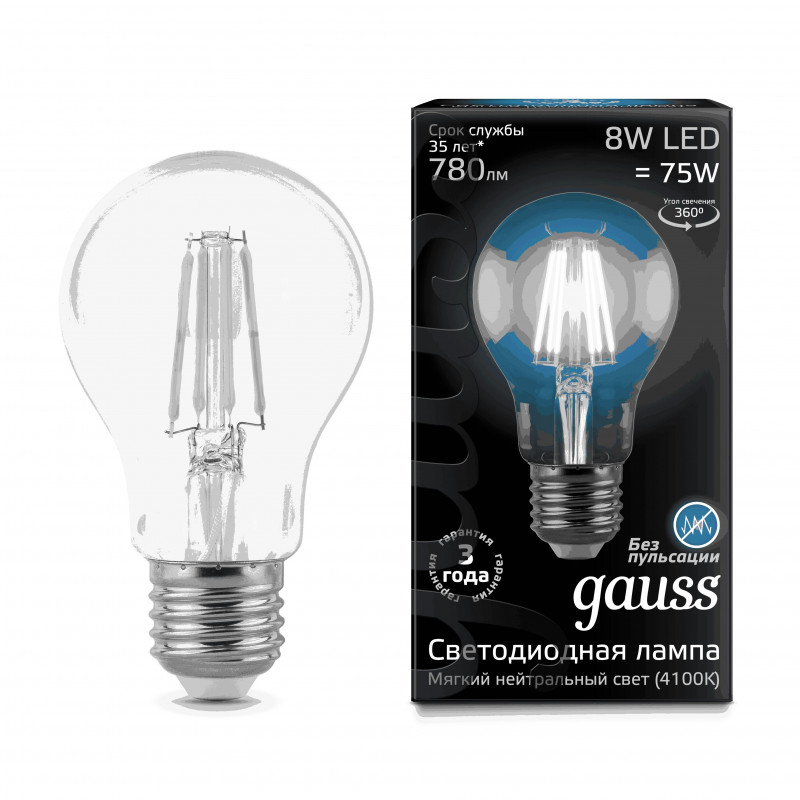 Светодиодная лампа Gauss 102802208