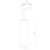 Потолочный светильник на шине ARTE Lamp Periscopio A1412PL-1BK
