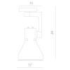 Потолочный светильник на шине ARTE Lamp Nido A5108PL-1BK