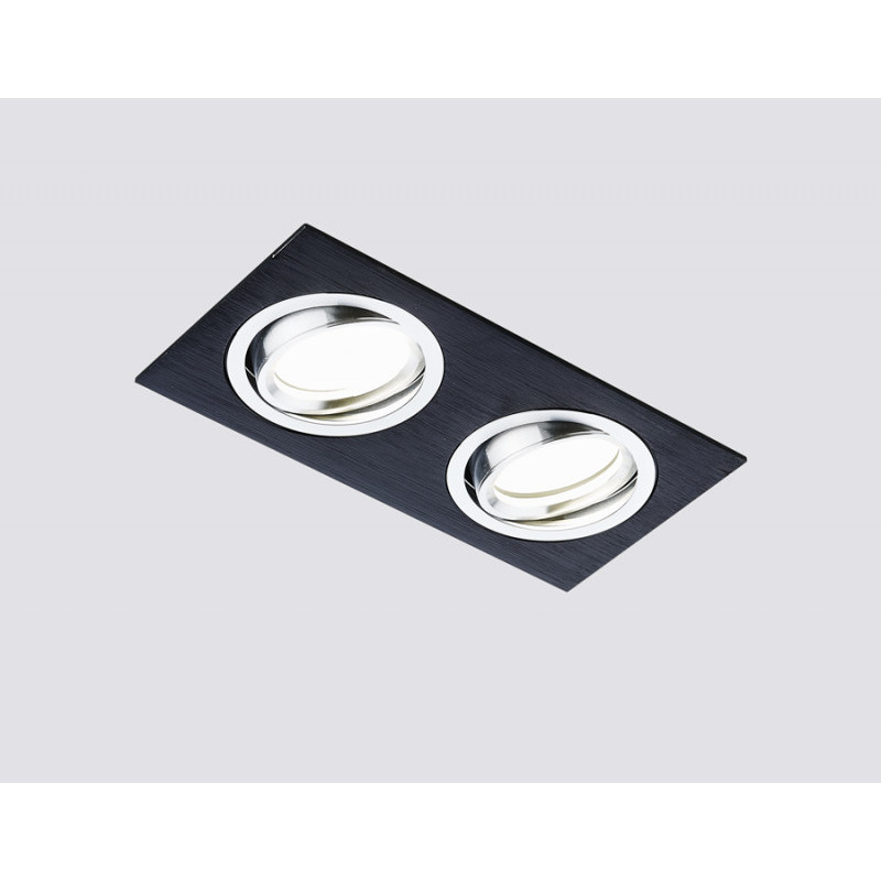 Встраиваемый светильник Ambrella light Classic A601/2 BK