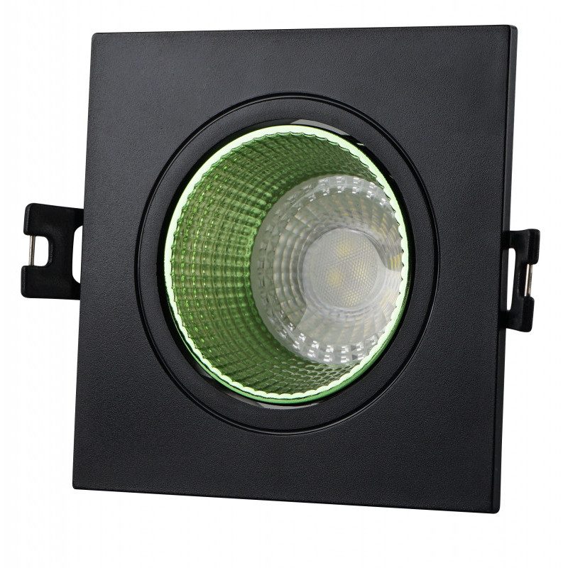 Встраиваемый светильник Denkirs DK3071-BK+GR