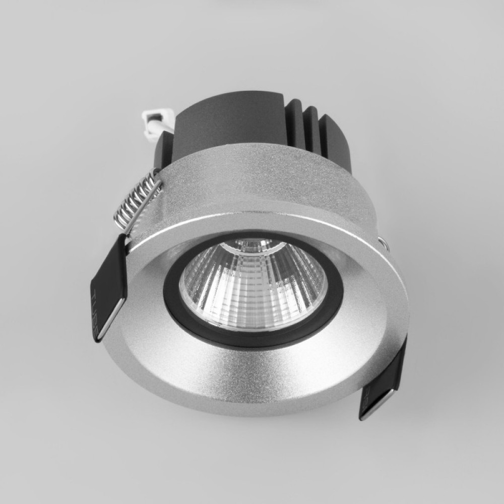 Встраиваемый светильник Elektrostandard 25024/LED 7W 4200K SL серебро