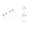 Потолочный светильник ARTE Lamp Mesura A7976PL-1WH