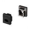 Заглушка SL-MINI-8 BLACK с отверстием Arlight 030518